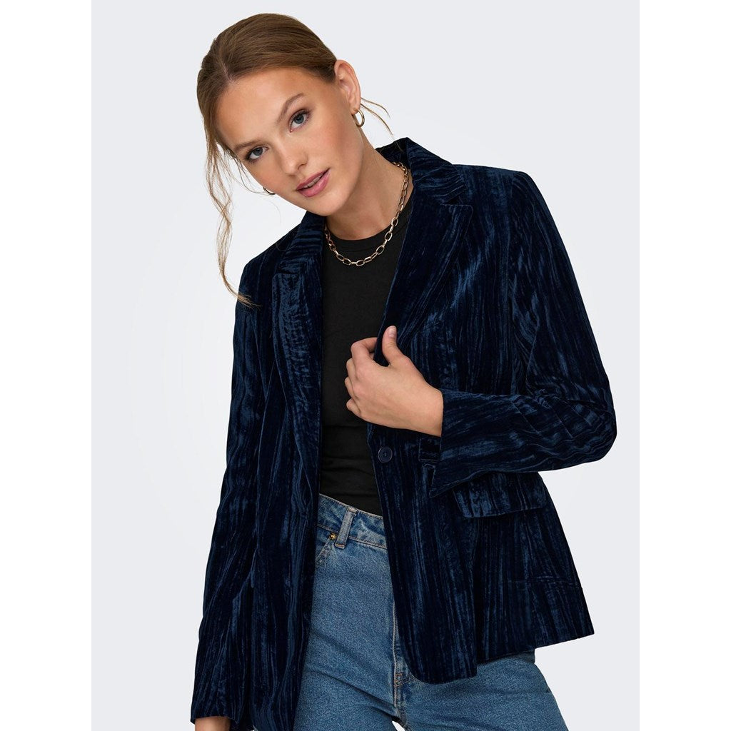 Boyfriend velvet shop blazer