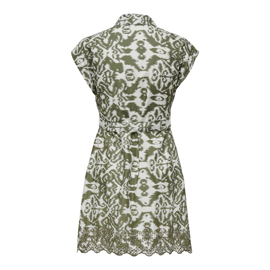 Only LouLou Olive Ikat Dress