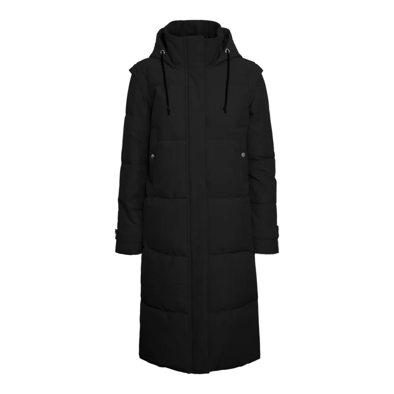 Vero Moda Margaret Long Coat in Black