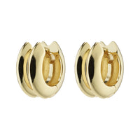Pilgrim REFLECT Gold Plated Hoops