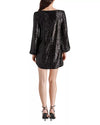 Steve Madden 1989 Black Sequin Dress