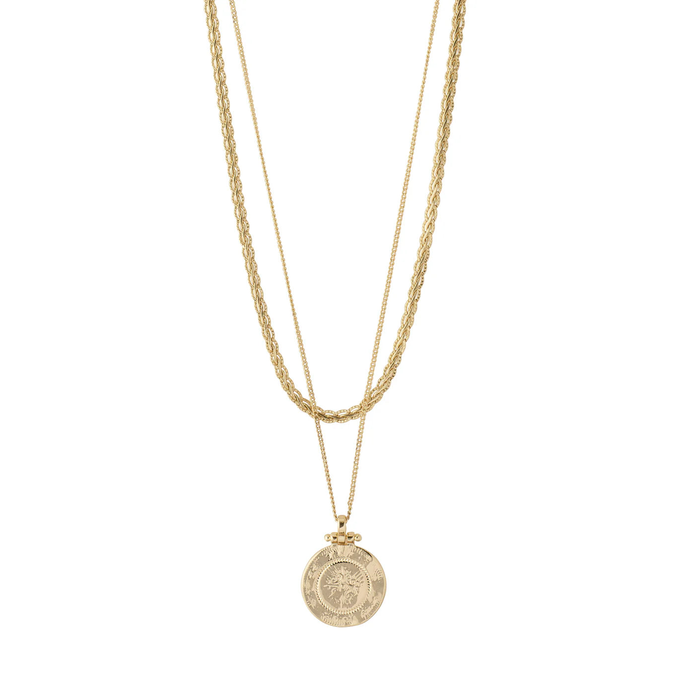 Pilgrim Nomad Necklace Gold Plated