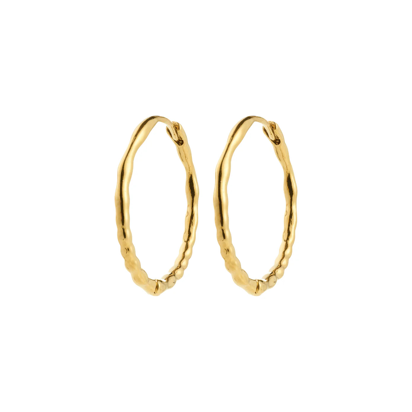 Pilgrim Gold Plated Between Hoops - Waterproof