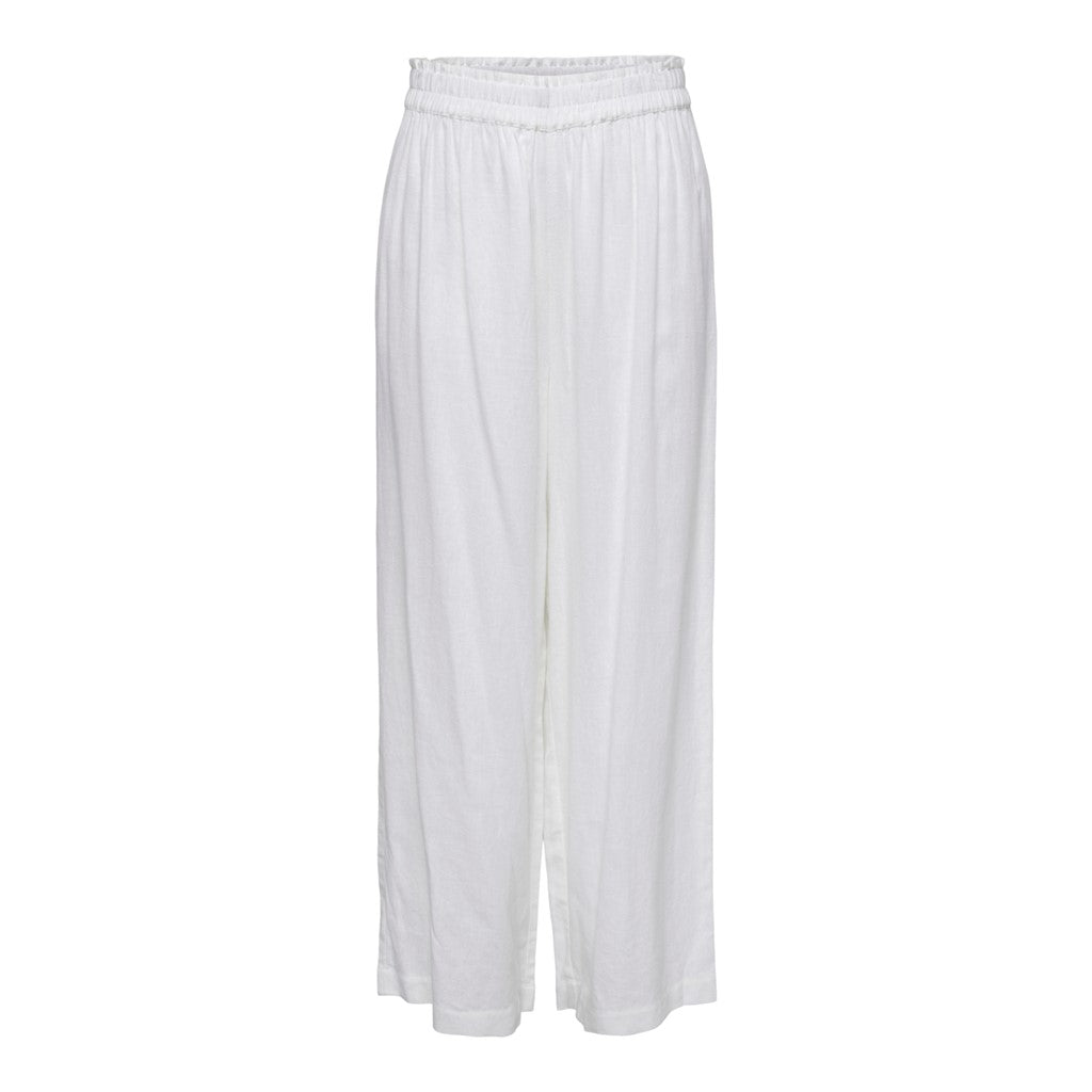 Only Tokyo Linen Pant in White