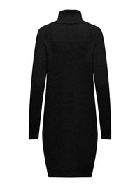 Only Carly  Rollneck Dress in Evergreen
