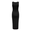 Only Onlea Tank Long Slit Dress with shelf bra