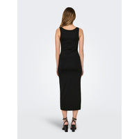 Only Onlea Tank Long Slit Dress with shelf bra