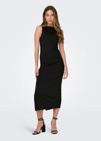 Only Onlea Tank Long Slit Dress with shelf bra