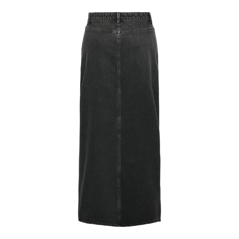 Vero Moda Cilla Black Denim Skirt