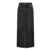 Vero Moda Cilla Black Denim Skirt