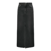 Vero Moda Cilla Black Denim Skirt