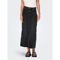 Vero Moda Cilla Black Denim Skirt