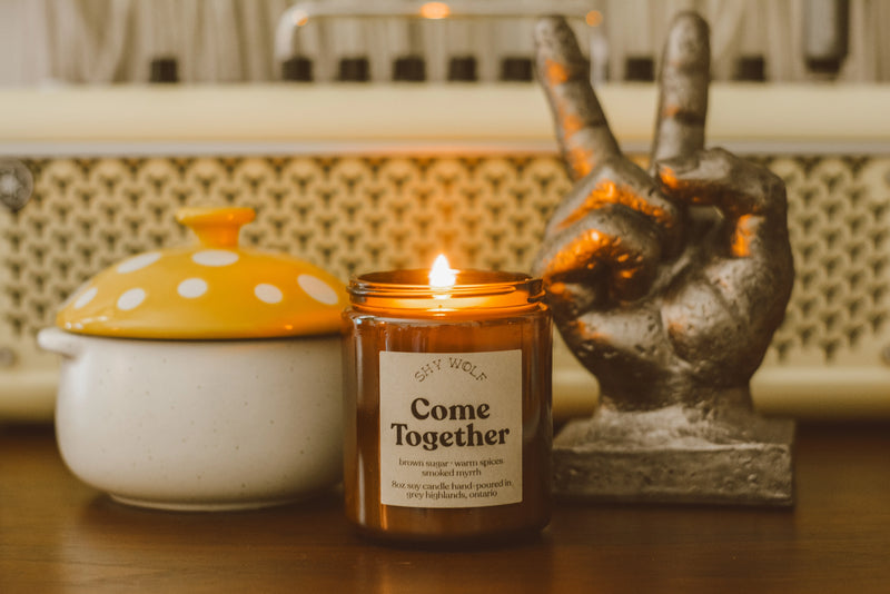 Shy Wolf Come Together Beatles Candle