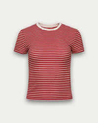 Kuwalla Tee Yasmine Red Stripe Tee