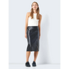 Vero Moda Clara Midi Faux Leather Skirt