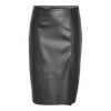 Vero Moda Clara Midi Faux Leather Skirt