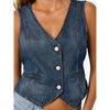 Noisy May Sanja Denim Waistcoat