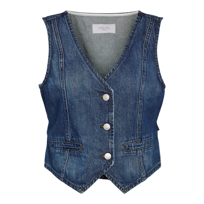 Noisy May Sanja Denim Waistcoat