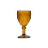 Norma Amber Wine Goblet