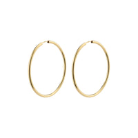 Pilgrim April Medium Hoops Gold or Silver Plated