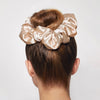 Kitsch Holiday Holiday Cloud 9 Satin Pillow Scrunchie Champagne