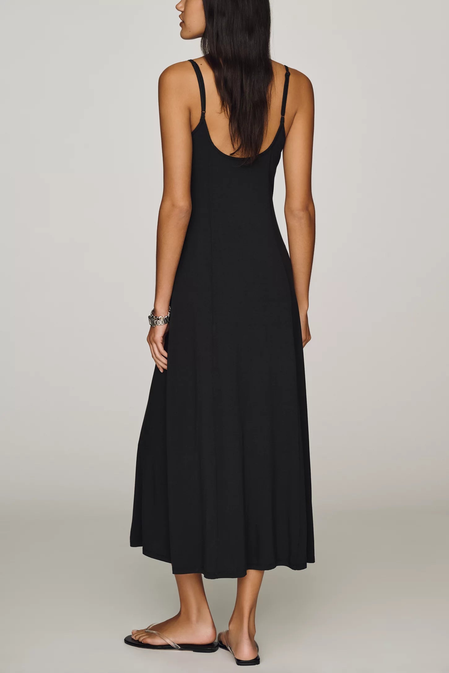 Z Supply Charisma Midi Dress  Black