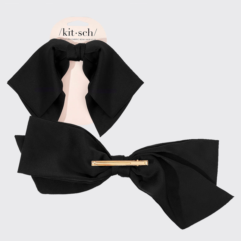 Kitsch Black Hair Bow