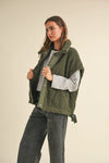 Blake Chunky Fleece Sherpa Vest