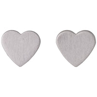 Pilgrim Vivi Heart Earrings Gold or Silver Plated