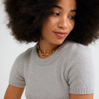 Pilgrim Harrison Gold Plated Puff Necklace