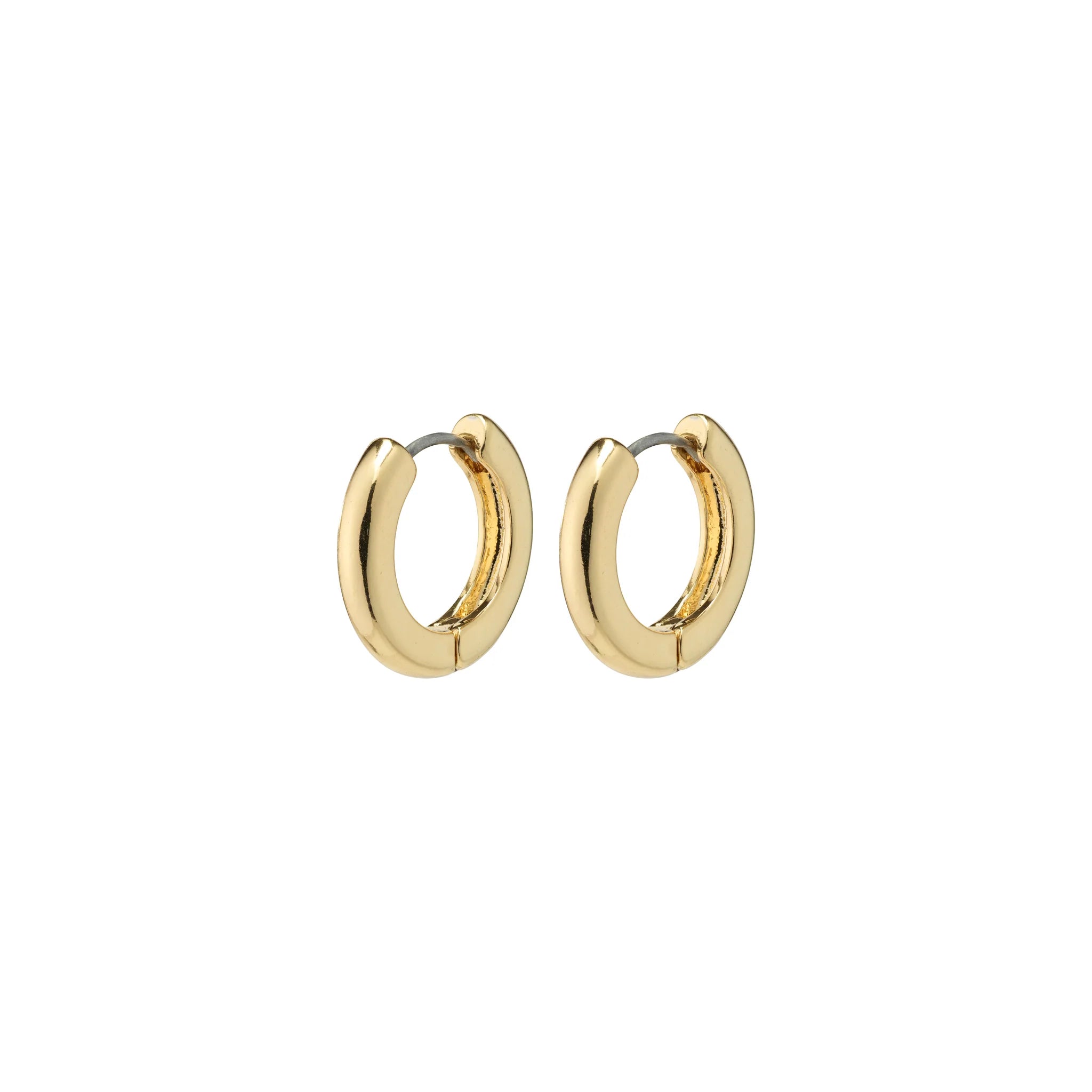 Pilgrim Tyra Chunky Small Gold Plated Earrings