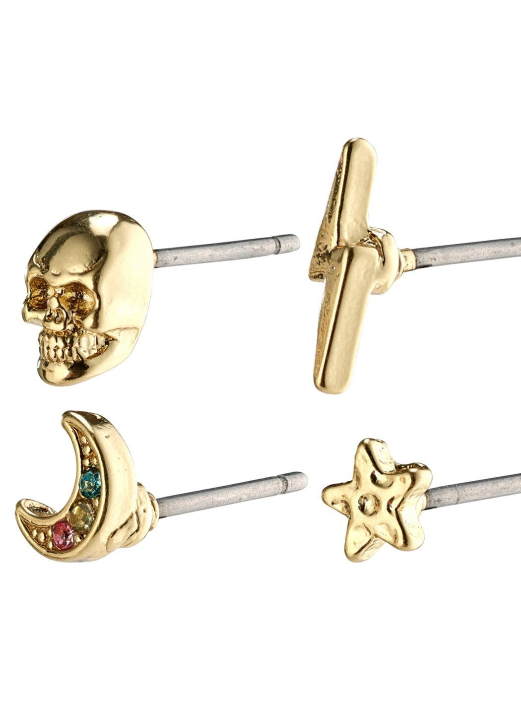 Pilgrim PERLA Multi Gold Plated Earring