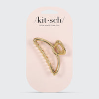 Kitsch Open Shape Claw Clip in Gold