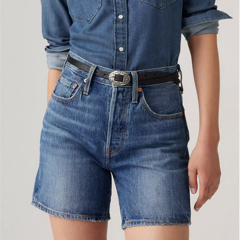 Levi's 501 Mid Thigh Short in Blue Beauty