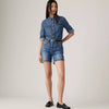 Levi's 501 Mid Thigh Short in Blue Beauty