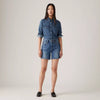 Levi's 501 Mid Thigh Short in Blue Beauty