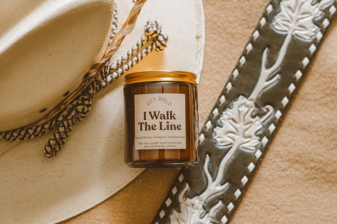 Shy Wolf I Walk The Line Soy Candle