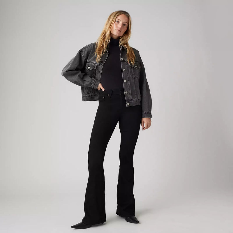 Levi's 726 HR Flare Soft Black