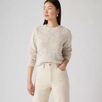 Levi's Snowflake Pullover Sunny Cream