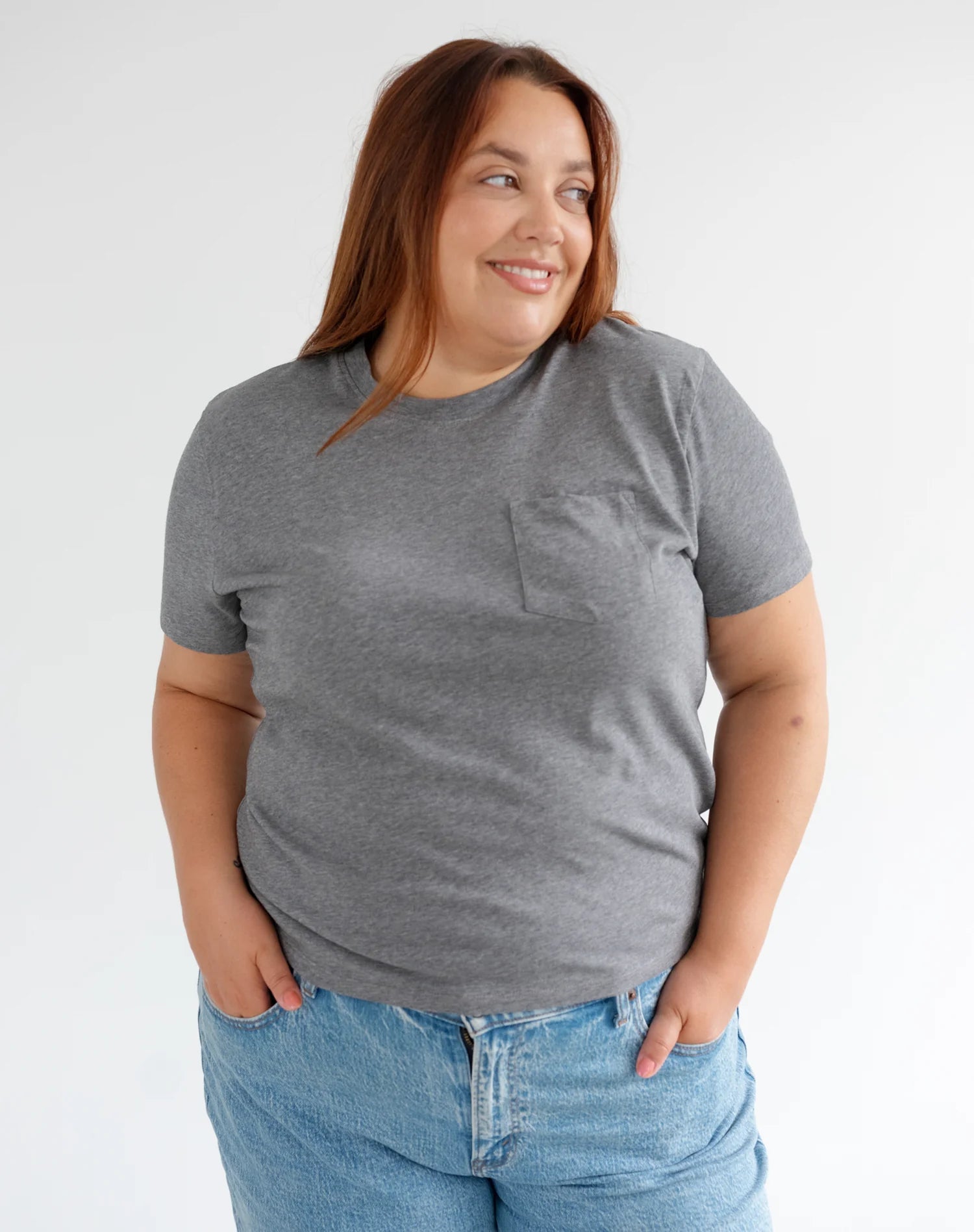 Brunette the Label Regular Pocket  Tee