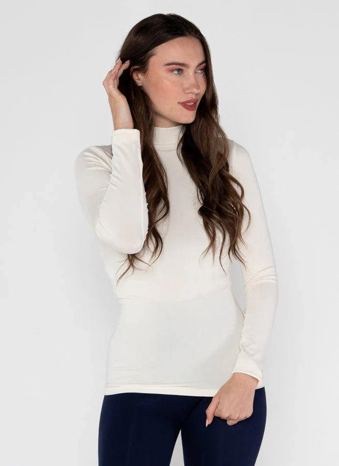 Bamboo Mock Neck Top