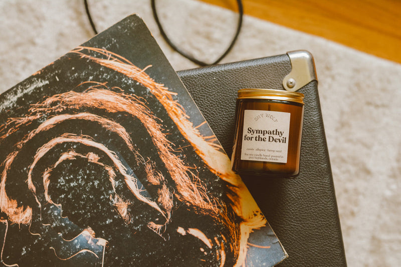 Shy Wolf Sympathy for the Devil Soy Candle