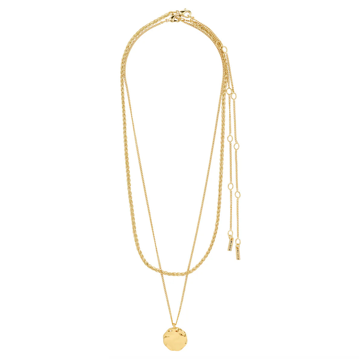 Pilgrim Declan 2-In-1 Necklace Gold Plated