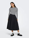 Only Mai Slim Ribbed Stripe