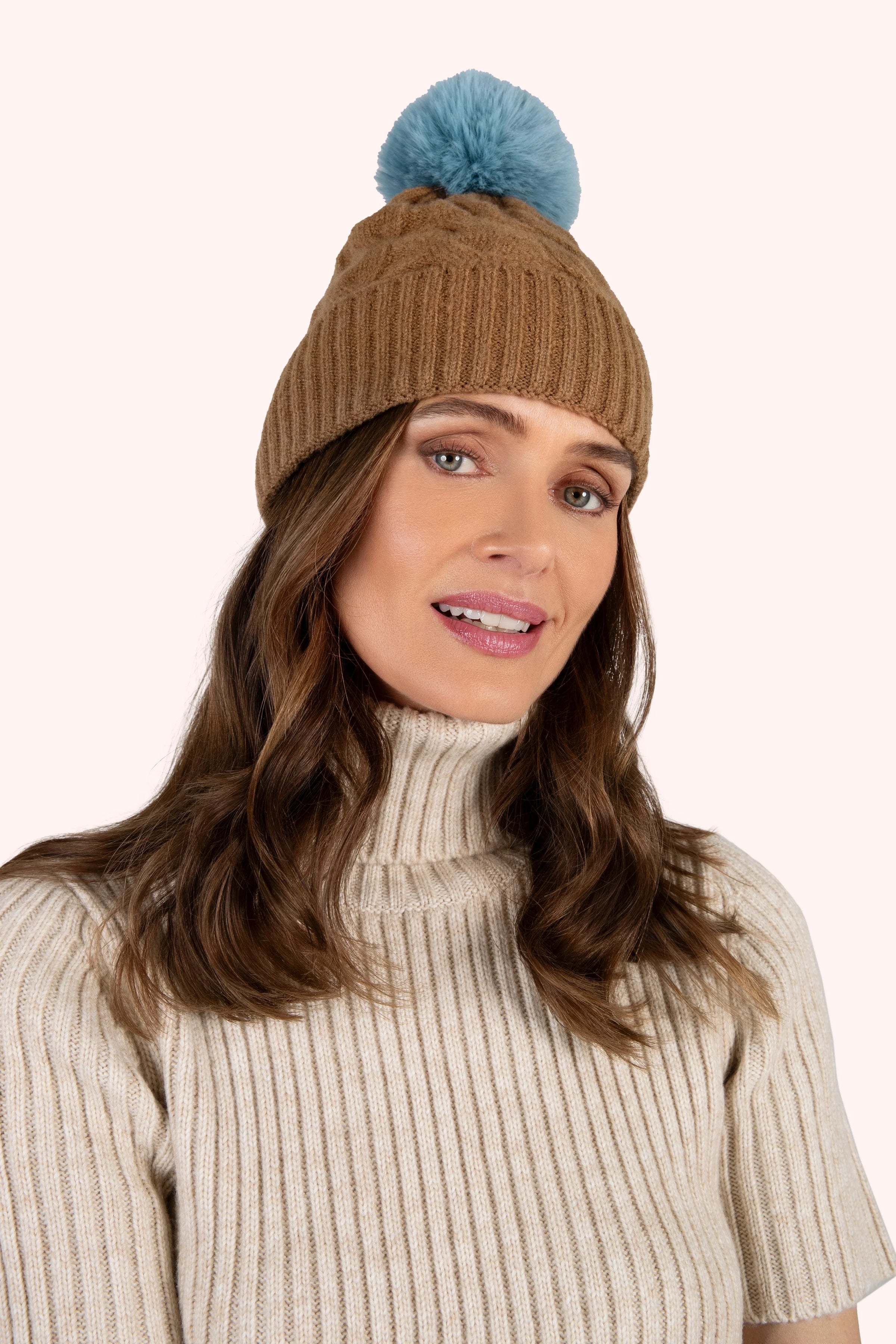 Powder Elise Pom Pom Hat