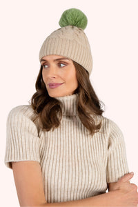 Powder Elise Pom Pom Hat