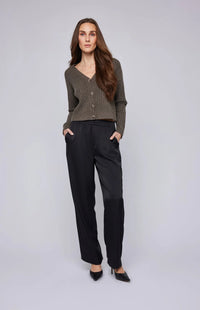 Gentle Fawn Millicent Satin Pant in Black or Twilight