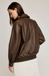 Gentle Fawn Danica Vegan Leather Bomber