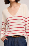 Gentle Fawn Tucker Sweater Red Stripe