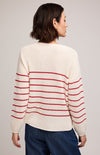 Gentle Fawn Tucker Sweater Red Stripe